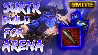 Building Surtr for Arena SMITE [upl. by Kellen]