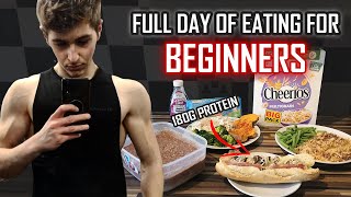 2500 Calorie High Protein Bodybuilding Meal Plan for Beginners  Full Day Of Eating For Lean Bulking [upl. by Ilojna]