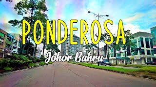 Drive Around  PONDEROSA Johor Bahru 2021 [upl. by Gusta]