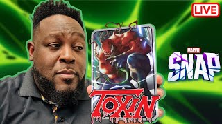 🔴LIVE TRYING NOT TO BE TOXIN  MARVEL SNAP [upl. by Derte]