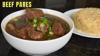 Beef Pares  How to Make Beef Pares Recipe [upl. by Diskin]