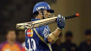 Sachin Tendulkar 6845 vs KKR IPL 2009 MI VS KKR Port Elizabeth Steady Innings [upl. by Colon]