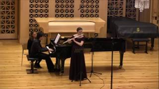 Bohuslav Martinů  Sonata for flute and piano H306  1 Allegro Moderato  Duo du Rêve  Live [upl. by Ready]