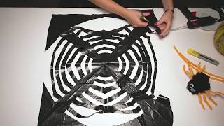 Hoe kun je Halloween spinnenweb met spin maken I Inspiratie I Colorland [upl. by Wanfried]