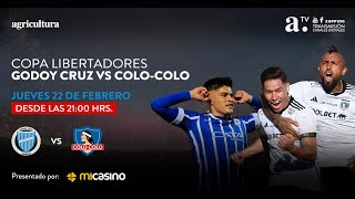 GODOY CRUZ VS COLOCOLO  COPA LIBERTADORES – SEGUNDA RONDA IDA  22 FEBRERO 2024 [upl. by Zilef72]