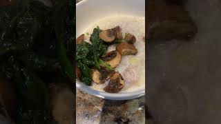 Conquer your congee 🤣Easy congee recipe easy recipe [upl. by Flodnar]