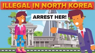 Regular Things That Are Illegal In North Korea Compilation [upl. by Gordon]