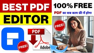 Best free pdf editor  free pdf editor for windows  How to edit PDF free  PDF reader 2024 [upl. by Llennol]