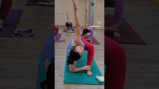 Hatha Yoga practice yoga onlineyogatraining yogaclass hathayoga [upl. by Kcirnek238]