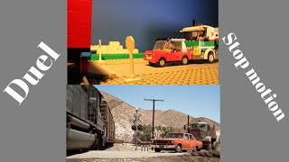 Lego duel railroad crossing I stop motion [upl. by Ioj]