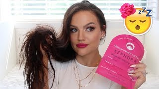 Sephora Sleeping Hair Mask Review [upl. by Nikral]