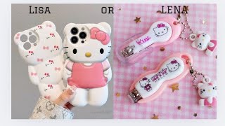 Lisa or lena Sanrio edition 🙀Sanrio edition 🙀\lisa or lena \lisa and lenalisalena [upl. by Eveleen]