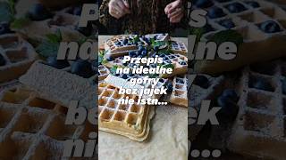 Przepis na idealne gofry bez jajek istnieje gofry waffles [upl. by Nahtaneoj]