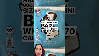 Dietitian Reviews UNREAL chocolate coconut minis [upl. by Aronaele]