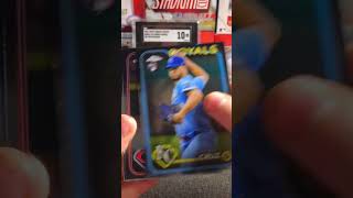 Numbered Rookie pull out of 2024 Topps Chrome MEGA PACK shorts baseball sportscards [upl. by Tenrag]