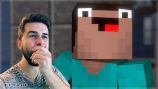 REACTING TO MURDER MYSTERY MINECRAFT MOVIE Minecraft Animations [upl. by Surdna375]