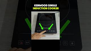 Kenwood IDC01 2000W Single Induction Cooker [upl. by Gustafson382]