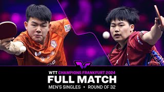 FULL MATCH  Kao ChengJui vs Sora Matsushima  MS R32  WTTFrankfurt 2024 [upl. by Latimore398]