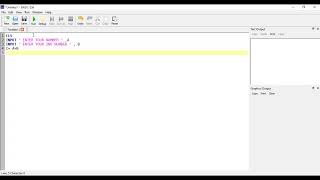 Program to add two numbers in Basic 256  How to add subtract amp divide two numbers in Basic 256 [upl. by Chard]