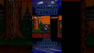 SpiderMan and Venom Maximum Carnage Sega Mega Drive Genesis retrogaming [upl. by Bunny]