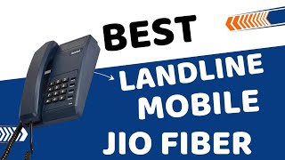 Best Landline Phone For Jio Fiber  Landline Phone Unboxing And Review  Best Landline Phone 2024 [upl. by Dennett560]