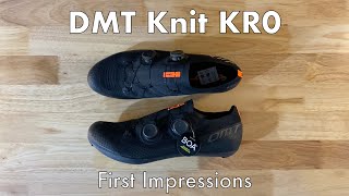 DMT Knit KR0  First impressions weight unboxing [upl. by Selena]