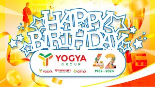 Selamat Ulang Tahun YOGYA Group ke 42 Tahun [upl. by Pembrook46]