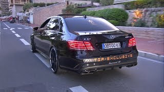 BEST OF MercedesAMG SOUNDS C63 E63 CLS63 BRABUS 850 [upl. by Atinaj]