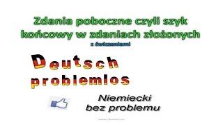 Szyk końcowy w zdaniach złożonych ćwiczenia  Niemiecki bez problemu  Niemiecki dla początkujących [upl. by Ayiotal]