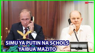 SIMU YA PUTINA NA KANSELA WA UJERUMANI YAIBUA MAZITOZELENSKY AINGILIA KATI [upl. by Adnaval]