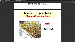 Virologie  Les Paramyxovirus Oreillon  Rougeole FMPC [upl. by Anilegna]