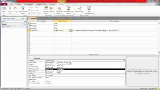 Microsoft Access Switching Between Datasheet and Design View [upl. by Forster]