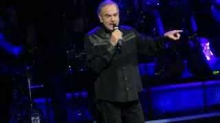 Neil Diamond quotHello Againquot Verizon Center Wash DC April 4 2015 [upl. by Llyrrad]