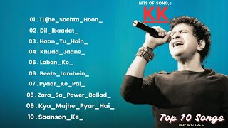 Best of KK  kk songs  Juke box  Best Bollywood songs of kk  Kk hit songs [upl. by Boice686]