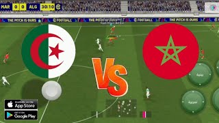 Morocco vs Algeria 32 Football 2024 Android gameplay [upl. by Jayne142]