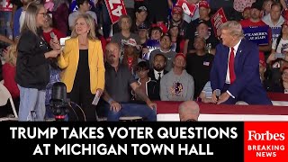 FULL TOWN HALL Trump Takes Questions Directly From Voters In Warren Michigan [upl. by Nugent]