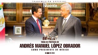 Toma de posesión de Andrés Manuel López Obrador Presidente de 2018  2024 [upl. by Letnuahs]