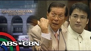 Sandiganbayan issues HDO vs Bong Enrile [upl. by Bozuwa62]