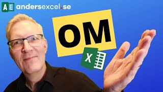 Funktionen OM i Excel [upl. by Leno345]