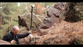 Gradiometer GEM GSM19G exploration in Bosnek karst area Bulgaria [upl. by Gracie]