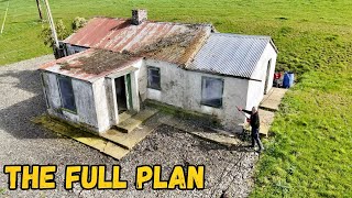 Irish Derelict Cottage Restoration  4 Decades Of Decay Uncovered [upl. by Ratcliffe]