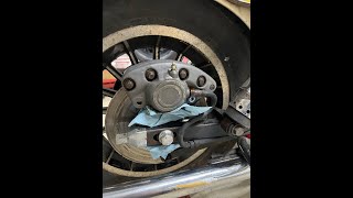 1979 Harley Davidson FLH Shovelhead Banana Caliper Rebuilding HD 1080p [upl. by Chatav21]