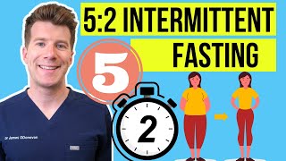 Doctor explains the 52 INTERMITTENT FASTING METHOD for weight loss  Stepbystep guide [upl. by Llessur]