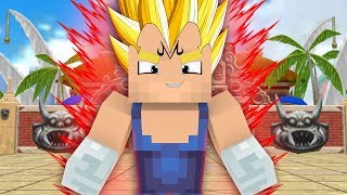 Minecraft Dragon Ball Z 30 VEGETA FICOU DO MAL E CONSEGUIU O SELO MAJIN [upl. by Shamma]