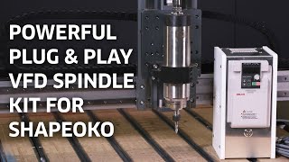 Meet the Carbide3D 65mm VFD Spindle Kit [upl. by Bernstein544]