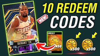 ⚠️DURANT 24⚠️ NBA 2K MOBILE CODES 2024  NBA 2K MOBILE REDEEM CODES  CODES FOR NBA 2K MOBILE [upl. by Ahsirat]