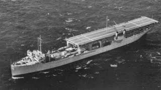 USS Langley Americas first Aircraft Carrier bombed and sunk [upl. by Richie565]