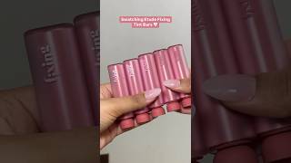 Etude Fixing Tint Bar Swatches 🤩 etudehouse fixingtint tints liptints liptintmurah swatches [upl. by Orpha877]