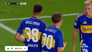 Aaron Anselmino vs Godoy Cruz 1080p HD 06112024 [upl. by Roselani]