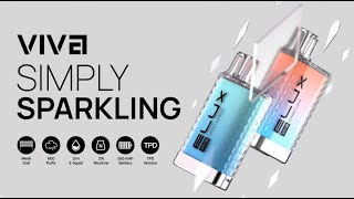 ELUX｜VIVA Simply Sparkling｜Disposable vape [upl. by Daub394]